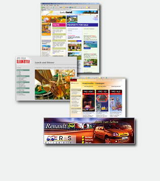 Webdesign Screendesign Website gestalten Mediengestalter